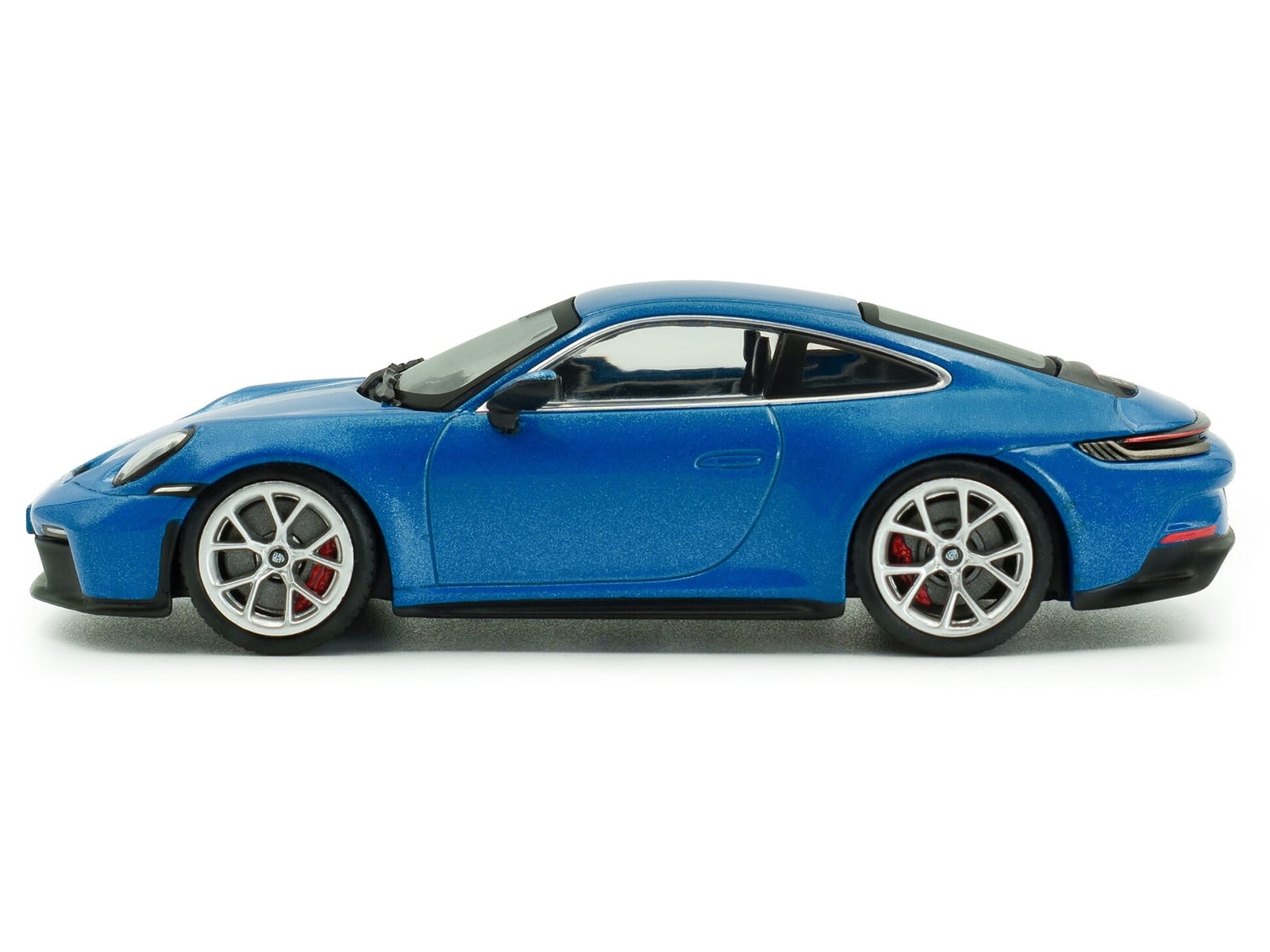 2023 Porsche 911 (992) GT3 Touring South Sea Blue Metallic 1/43 Diecast Model Car by Solido - Image 2