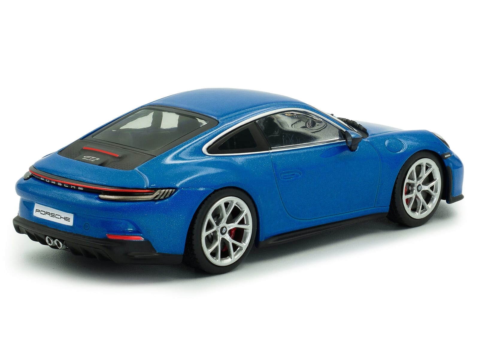 2023 Porsche 911 (992) GT3 Touring South Sea Blue Metallic 1/43 Diecast Model Car by Solido - Image 3
