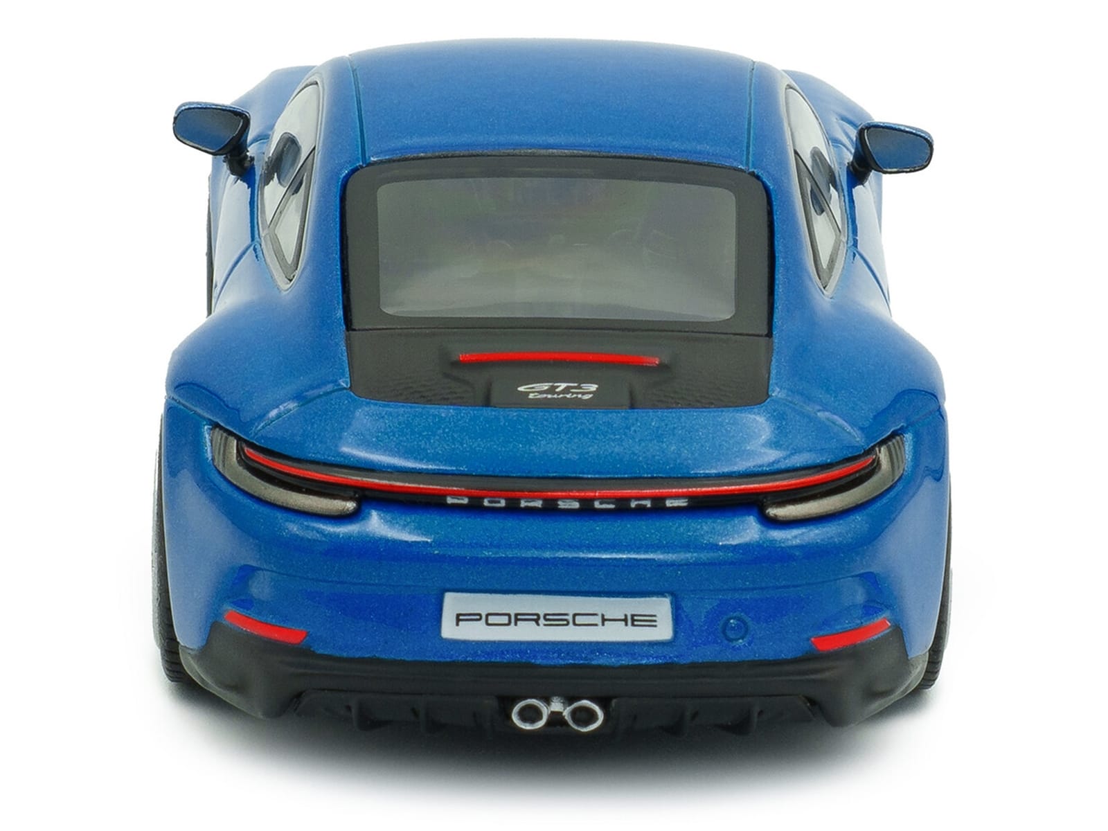 2023 Porsche 911 (992) GT3 Touring South Sea Blue Metallic 1/43 Diecast Model Car by Solido - Image 5