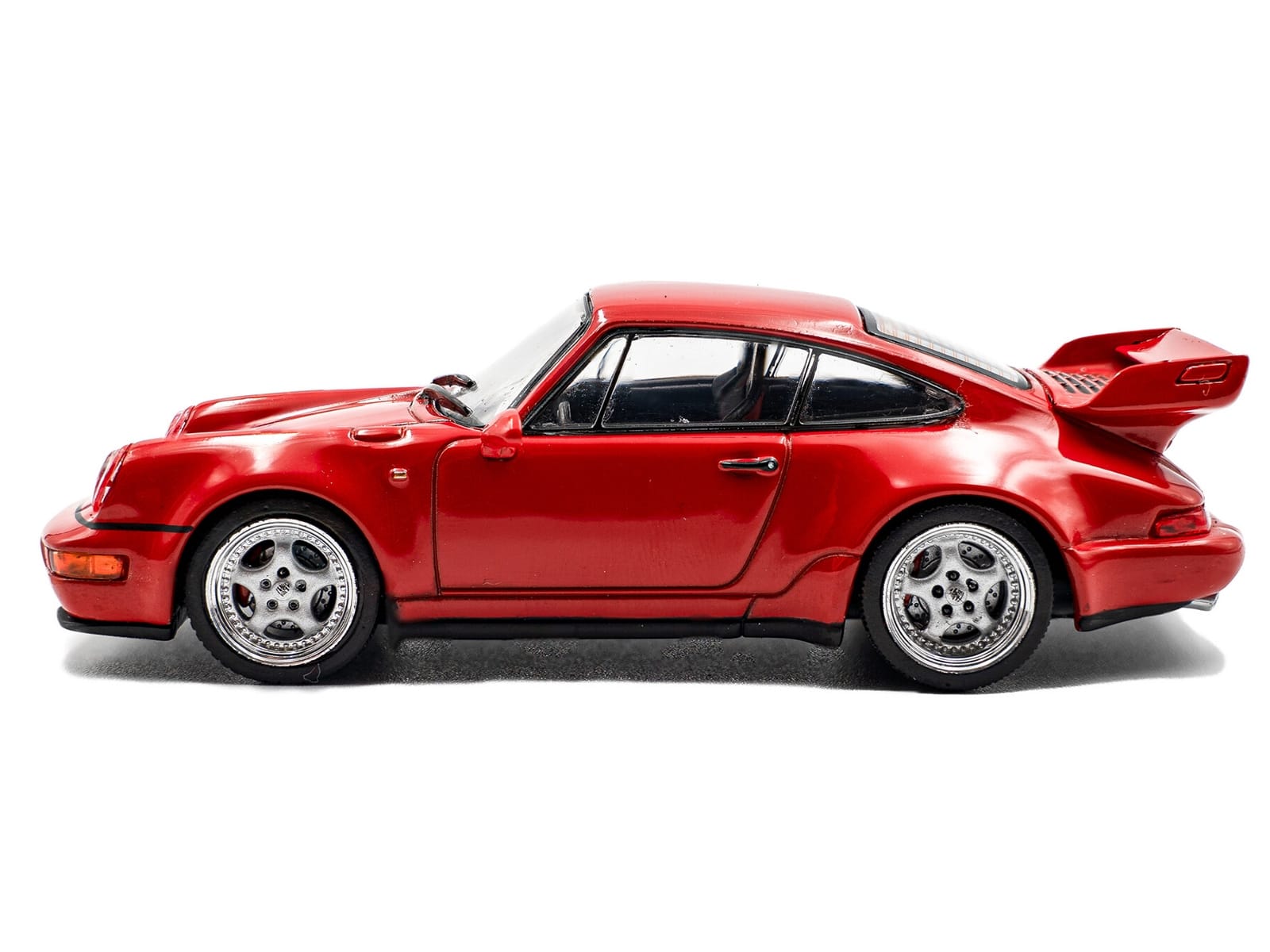 1994 Porsche 911 (964) RS 3.8 Guards Red 1/43 Diecast Model Car by Solido - Image 2