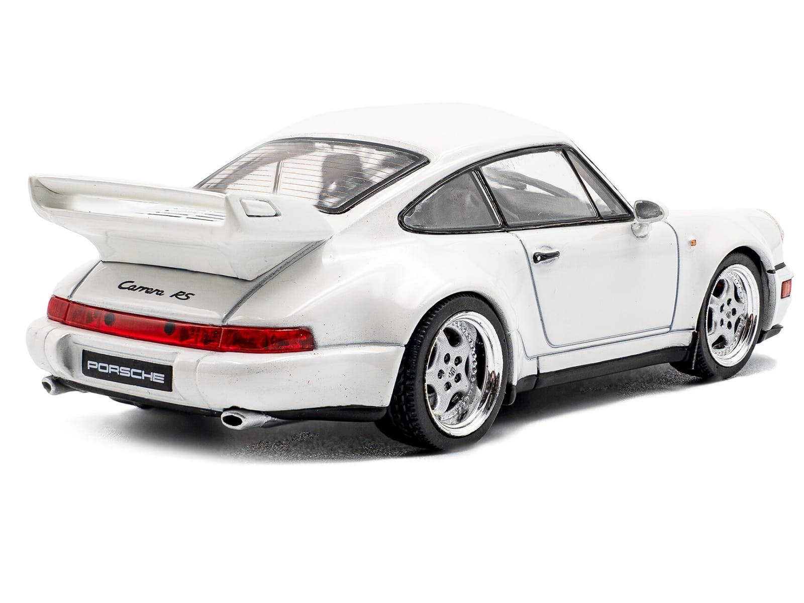 1994 Porsche 911 (964) RS 3.8 Grand Prix White 1/43 Diecast Model Car by Solido - Image 3