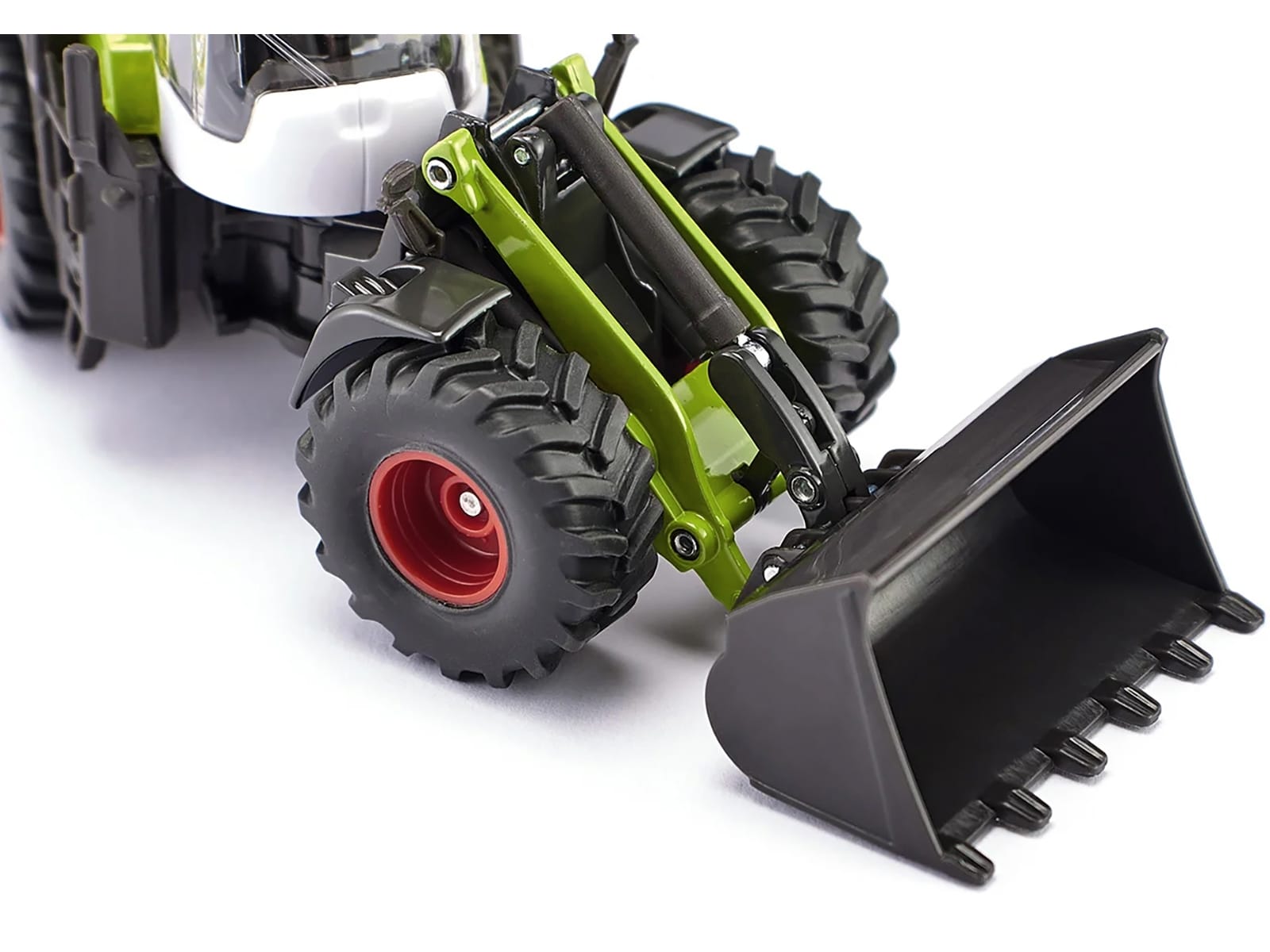 Claas Torion 1914 Wheel Loader Green and White 1/50 Diecast Model by Siku - Image 2