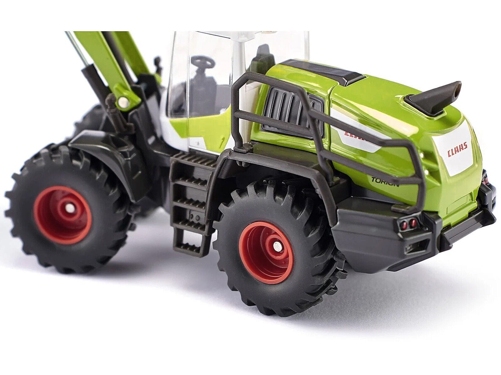 Claas Torion 1914 Wheel Loader Green and White 1/50 Diecast Model by Siku - Image 3