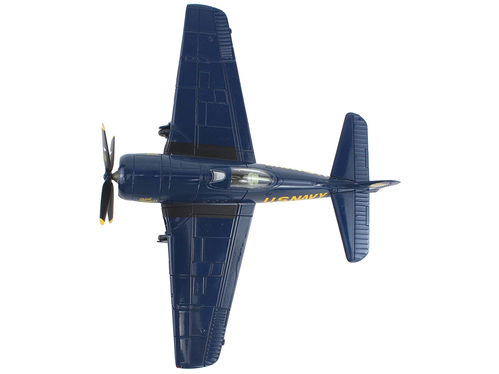 Grumman F8F Bearcat Fighter Aircraft "Blue Angels #2" (1946) United States Navy "SkyMax Models" Series 1/72 Diecast Model by Hobby Master - Image 4