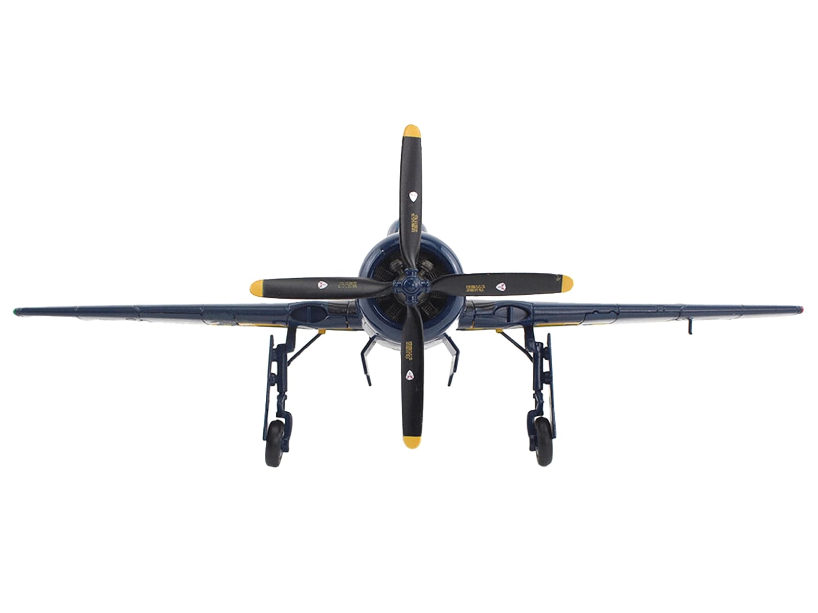 Grumman F8F Bearcat Fighter Aircraft "Blue Angels (#1-5 decals)" (1946) United States Navy "SkyMax Models" Series 1/72 Diecast Model by Hobby Master
