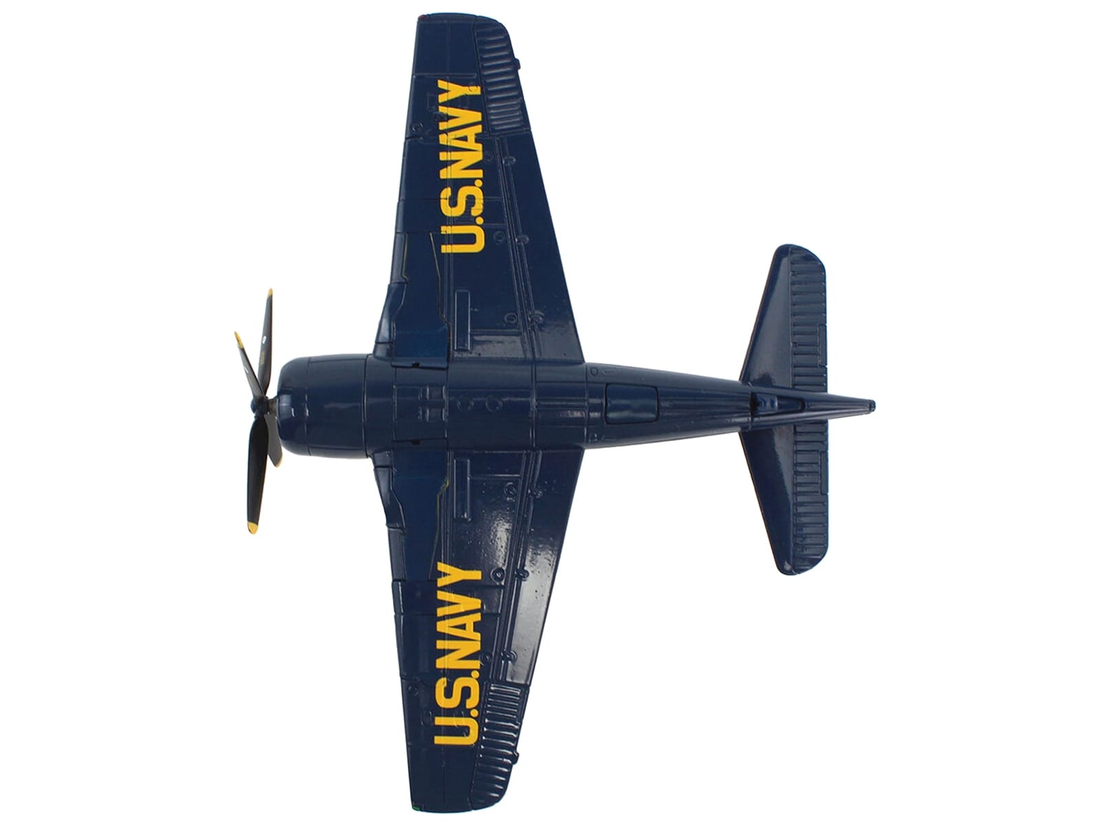 Grumman F8F Bearcat Fighter Aircraft "Blue Angels (#1-5 decals)" (1946) United States Navy "SkyMax Models" Series 1/72 Diecast Model by Hobby Master - Image 2
