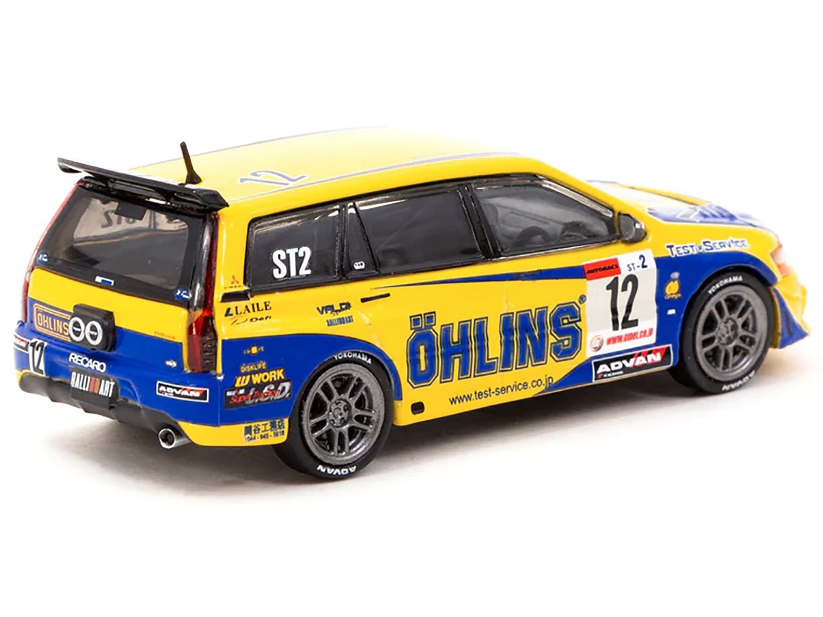 Mitsubishi Lancer Evolution Wagon RHD (Right Hand Drive) #12 “Super Taikyu Series Round 3 13th Tokachi 24 Hours” (2006) “Hobby64” Series 1/64 Diecast Model Car by Tarmac Works