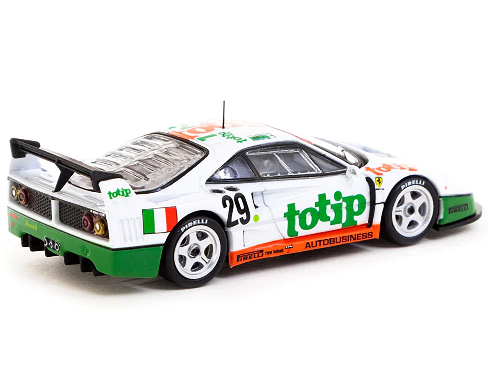 Ferrari F40 LM #29 Anders Olofsson – Sandro Angelastri – Max Angelelli “24 Hours of Le Mans” (1994) “Hobby64” Series 1/64 Diecast Model Car by Tarmac Works