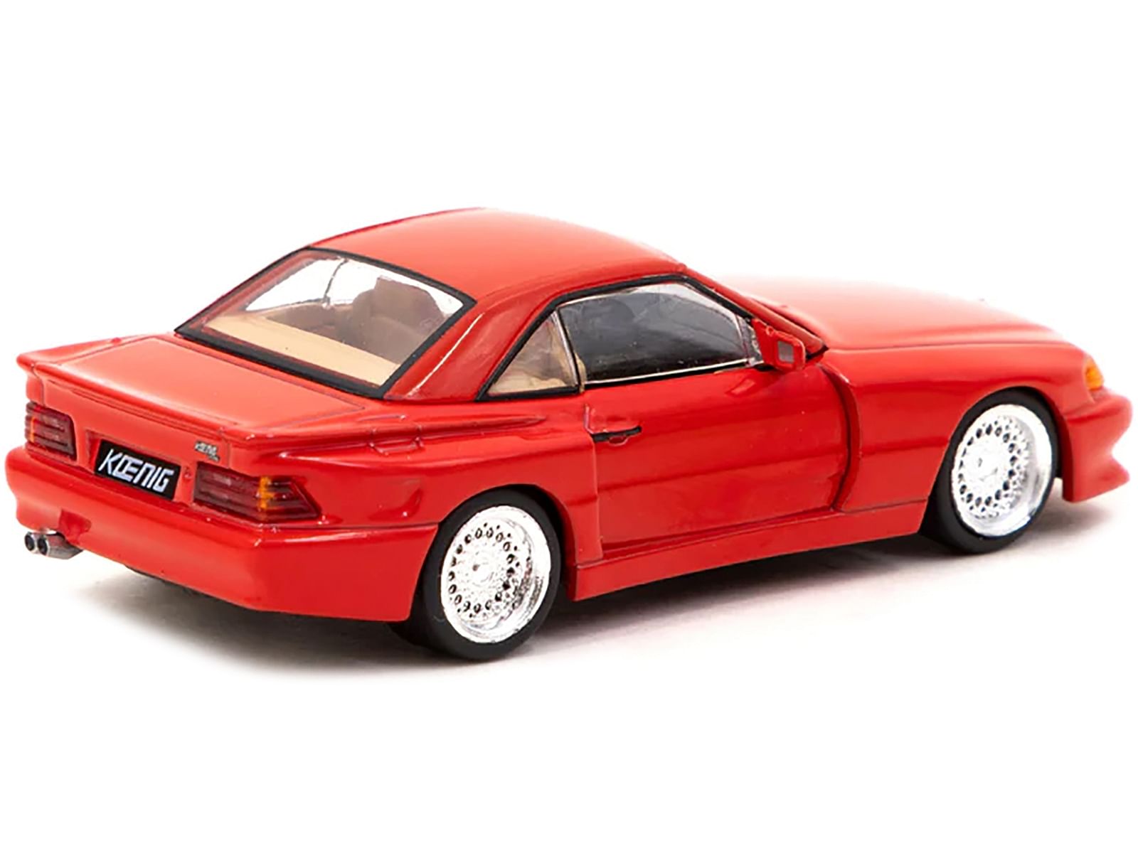 Mercedes-Benz SL 500 “Koenig Specials” Red “Global64” Series 1/64 Diecast Model Car by Tarmac Works