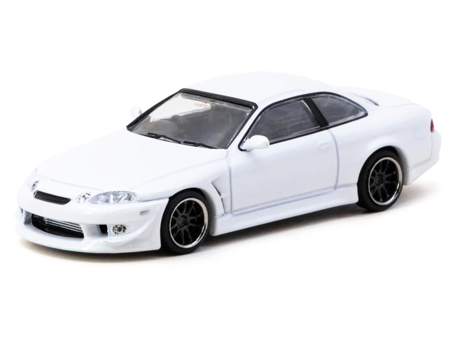 Toyota VERTEX Soarer JZZ30 RHD (Right Hand Drive) White Metallic "Global64" Series 1/64 Diecast Model Car by Tarmac Works - Image 2