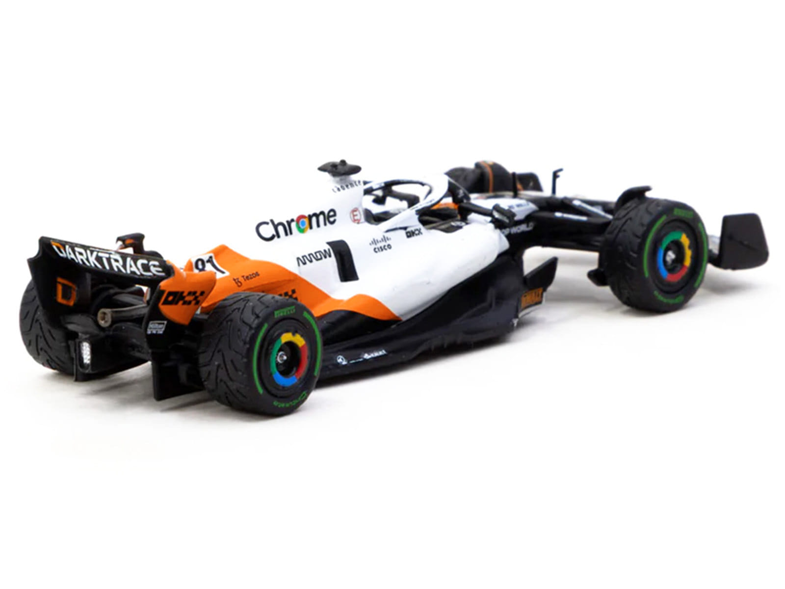 McLaren MCL60 #81 Oscar Piastri Formula One F1 "Monaco GP" (2023) "Global64" Series 1/64 Diecast Model by Tarmac Works - Image 3