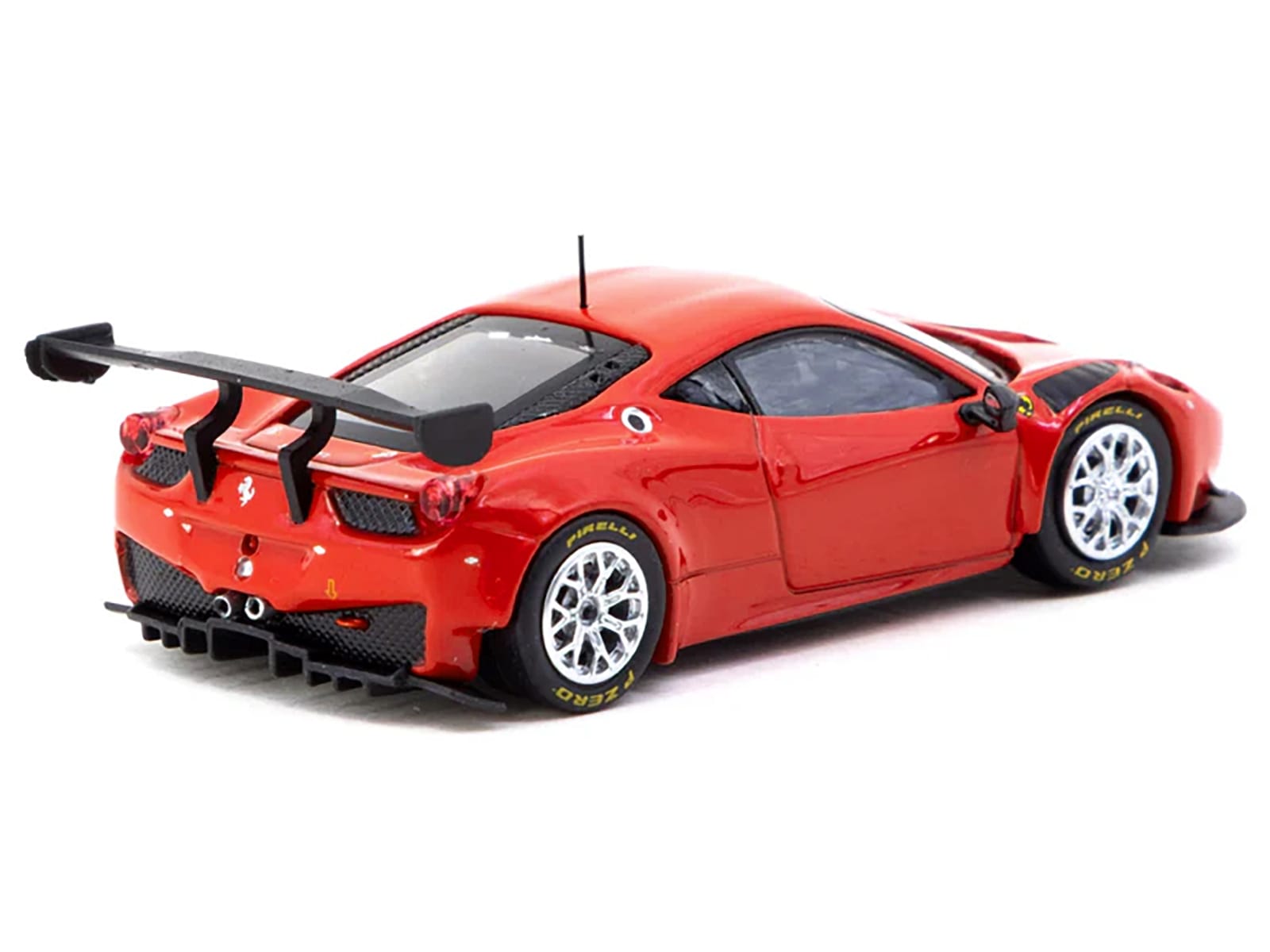 Ferrari 458 Italia GT3 Red "Road64" Series 1/64 Diecast Model Car by Tarmac Works - Image 3