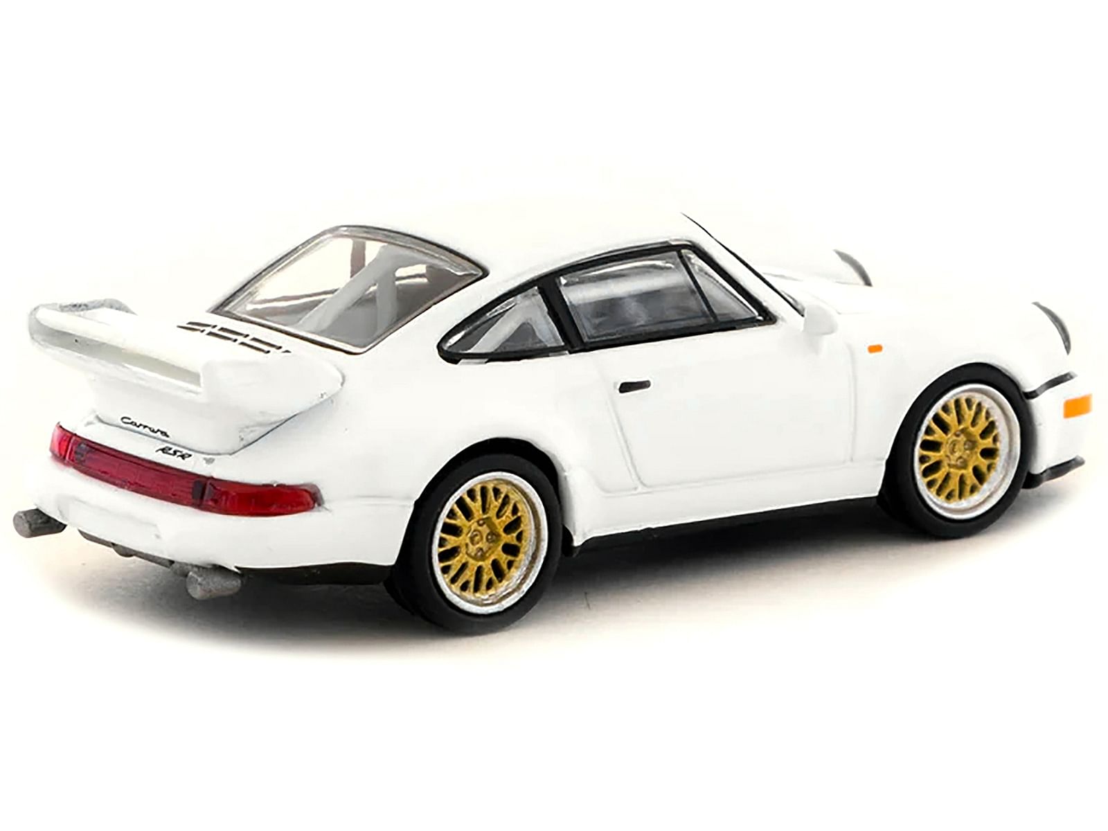 Porsche 911 RSR 3.8 White “Collab64” Series 1/64 Diecast Model Car by Schuco & Tarmac Works