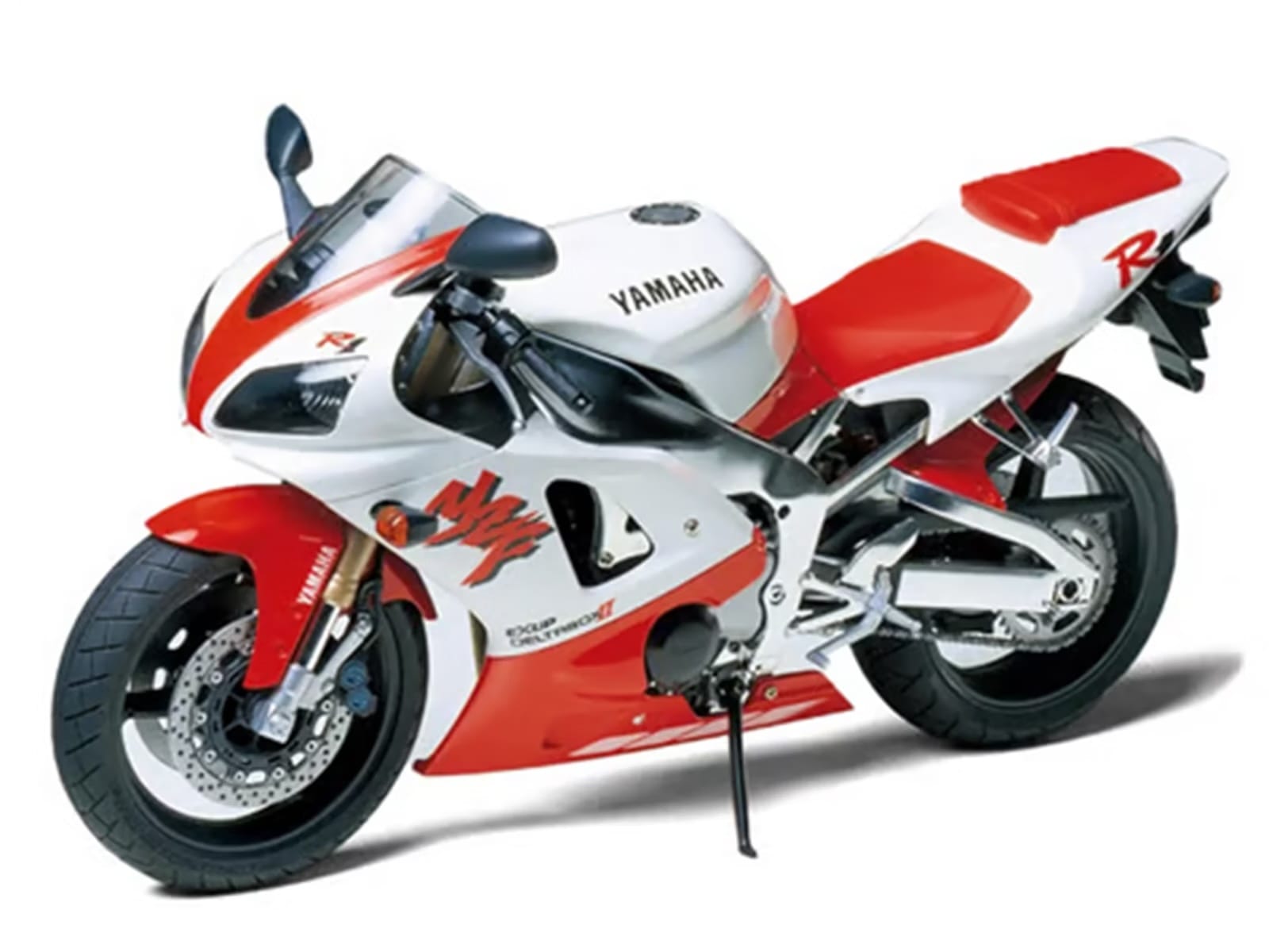 Model Kit Yamaha YZF-R1 Motorcycle 1/12 Scale Model by Tamiya - Image 2