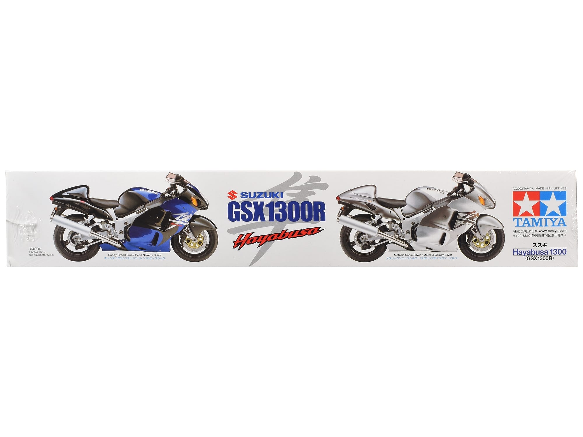 Model Kit Suzuki GSX1300R Hayabusa Motorcycle 1/12 Scale Model by Tamiya - Image 4