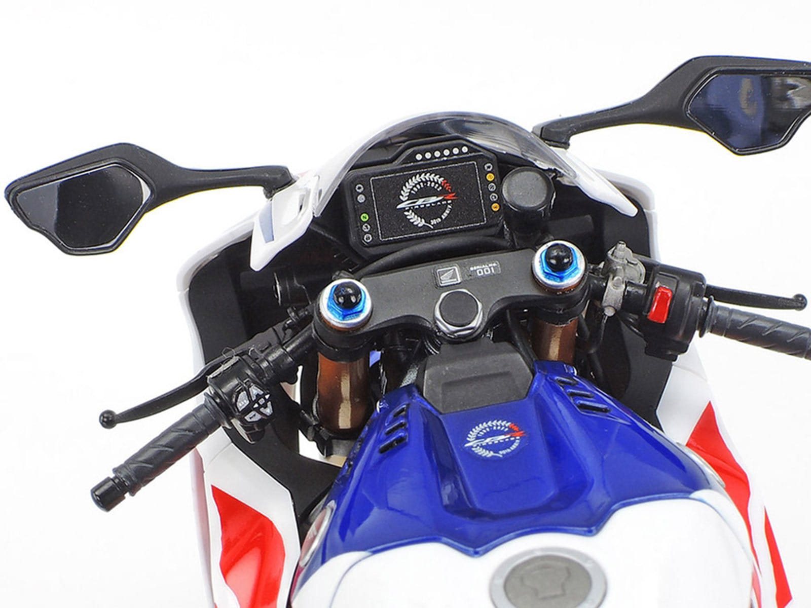 Model Kit Honda CBR1000RR-R Fireblade SP "30th Anniversary" Motorcycle 1/12 Scale Model by Tamiya - Image 3