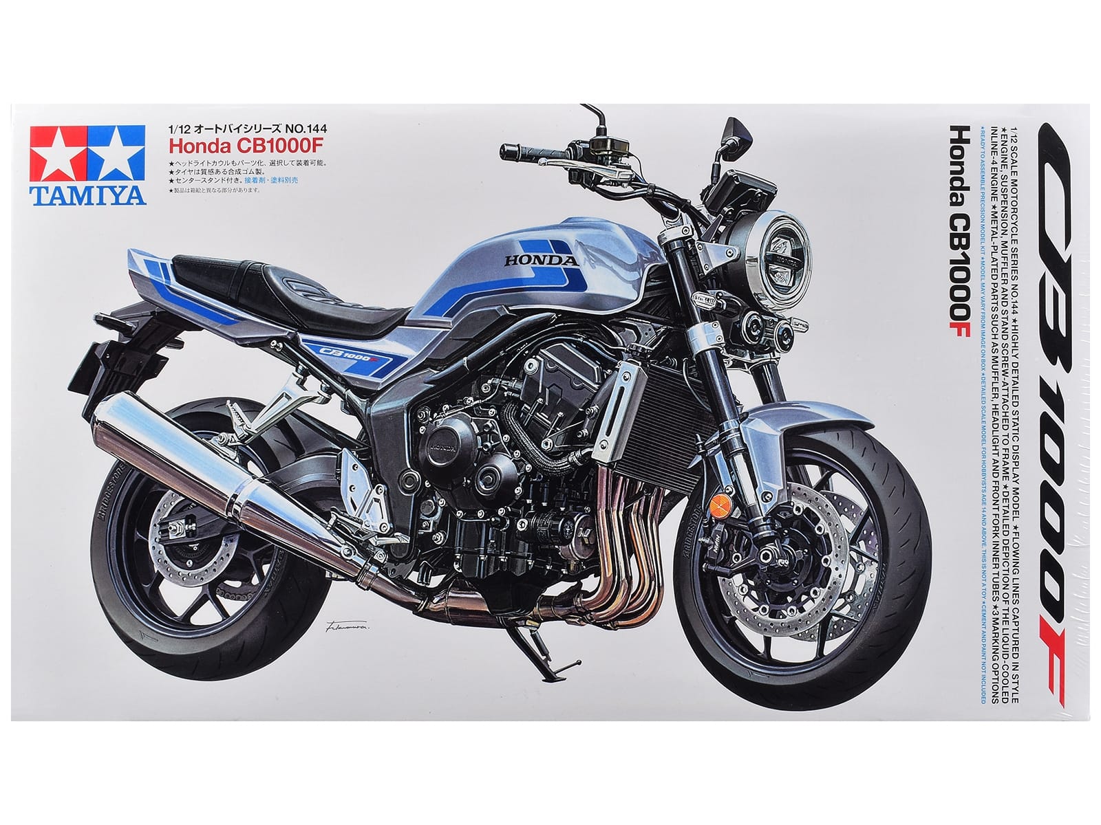 Model Kit Honda CB1000F Motorcycle 1/12 Scale Model by Tamiya