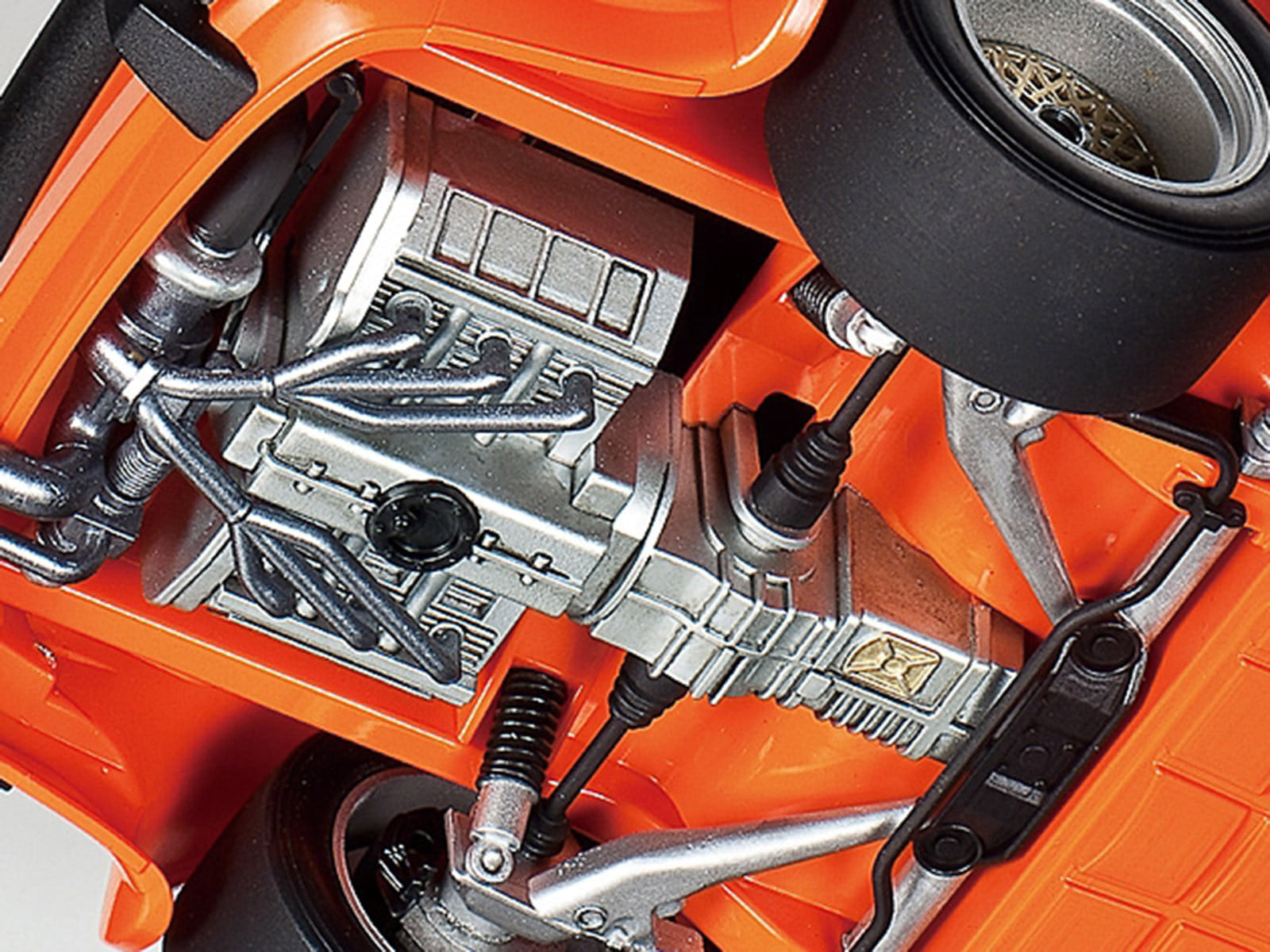 Model Kit Porsche Turbo RSR Type 934 "Jagermeister" 1/24 Scale Model by Tamiya - Image 3
