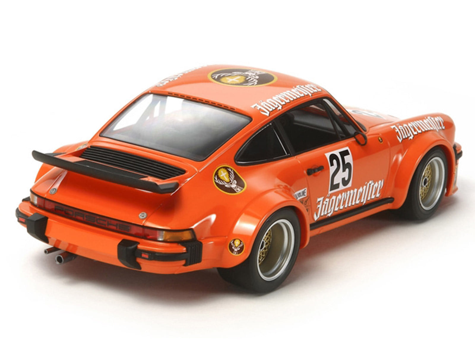 Model Kit Porsche Turbo RSR Type 934 "Jagermeister" 1/24 Scale Model by Tamiya - Image 4