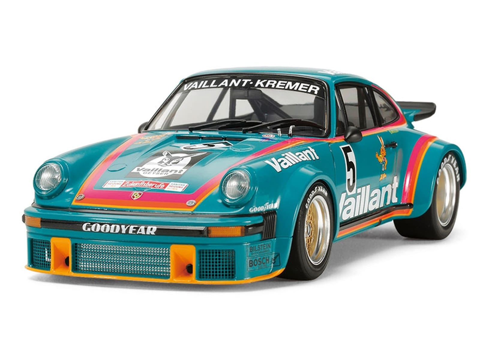Model Kit Porsche 934 Turbo RSR "Vaillant-Kremer" 1/24 Scale Model by Tamiya - Image 2