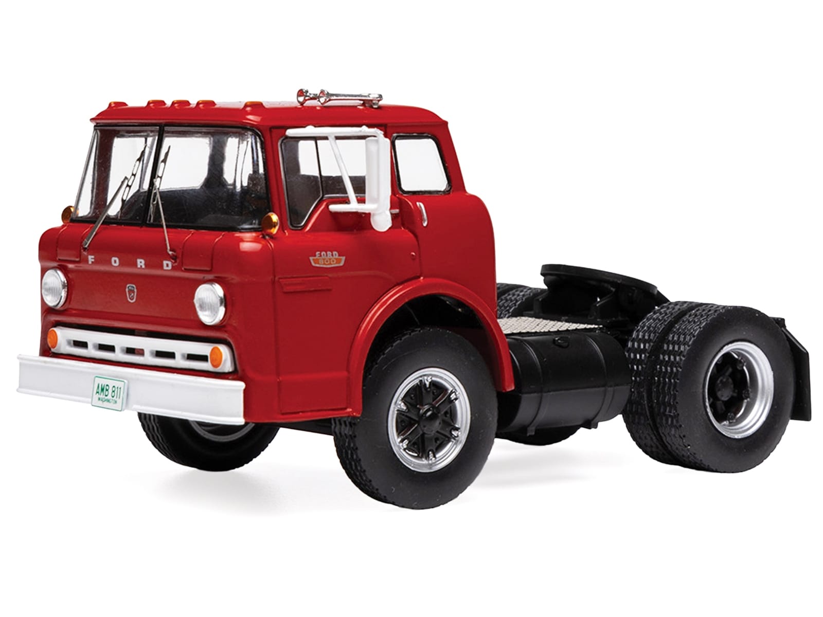 1967 Ford C-600 Truck Tractor Red 1/43 Diecast Model by IXO Models - Image 2