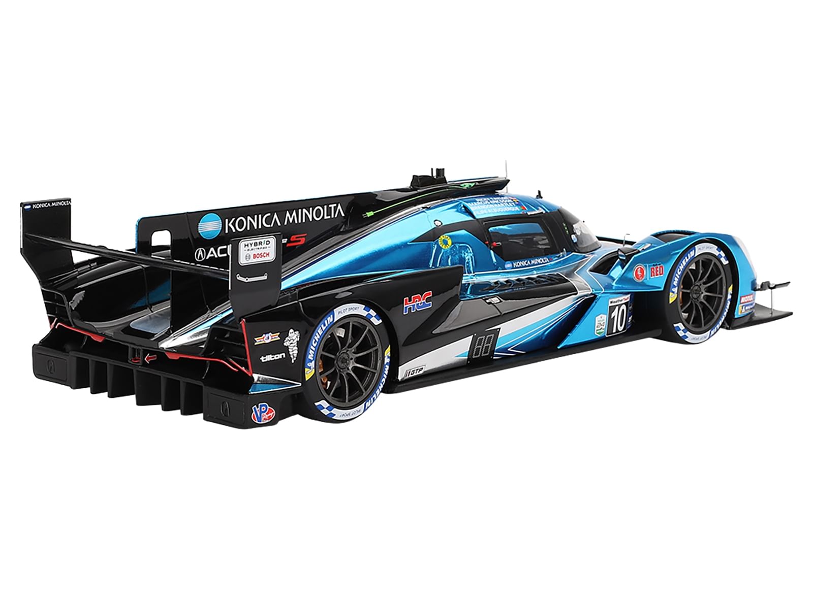 Acura ARX-06 GTP #10 Filipe Albuquerque - Marcus Ericsson - Brendon Hartley - Ricky Taylor "Wayne Taylor Racing with Andretti" IMSA "24 Hours of Daytona" (2024) 1/18 Model Car by Top Speed