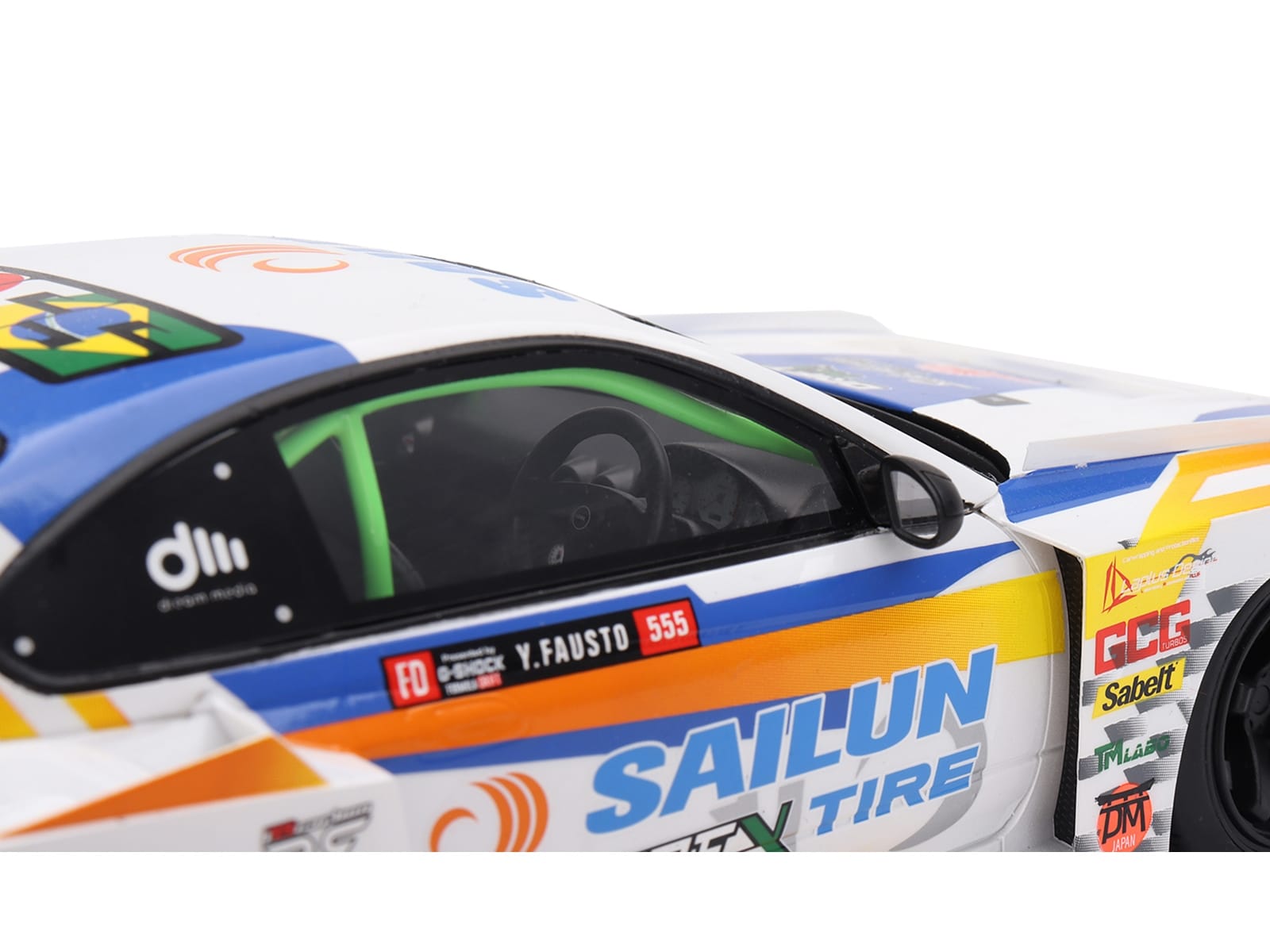 Nissan LB-Super Silhouette S15 SILVIA #555 Yukio Fausto "Formula Drift Japan" (2023) 1/18 Model Car by Top Speed - Image 3