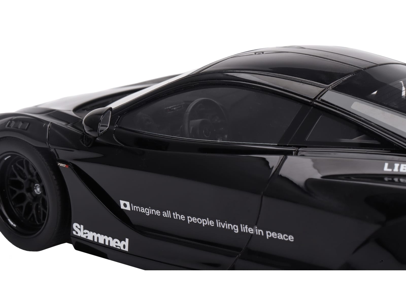 McLaren 720S "LB-Works" Black "Tokyo Auto Salon 2024" 1/18 Model Car by Top Speed - Image 2