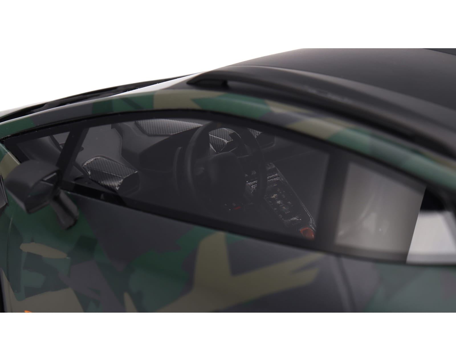 Lamborghini Huracan Sterrato All-Terrain "BOSCO" Green Camouflage 1/18 Model Car by Top Speed - Image 2