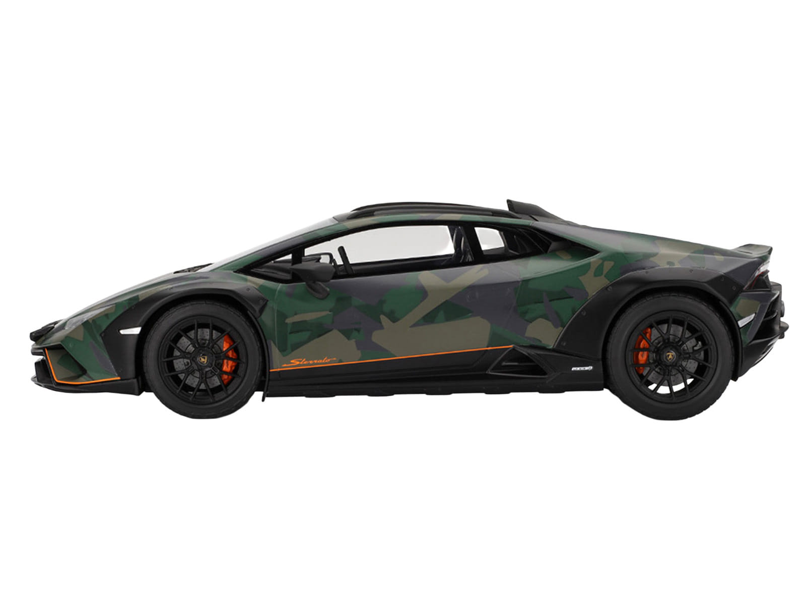 Lamborghini Huracan Sterrato All-Terrain "BOSCO" Green Camouflage 1/18 Model Car by Top Speed - Image 3