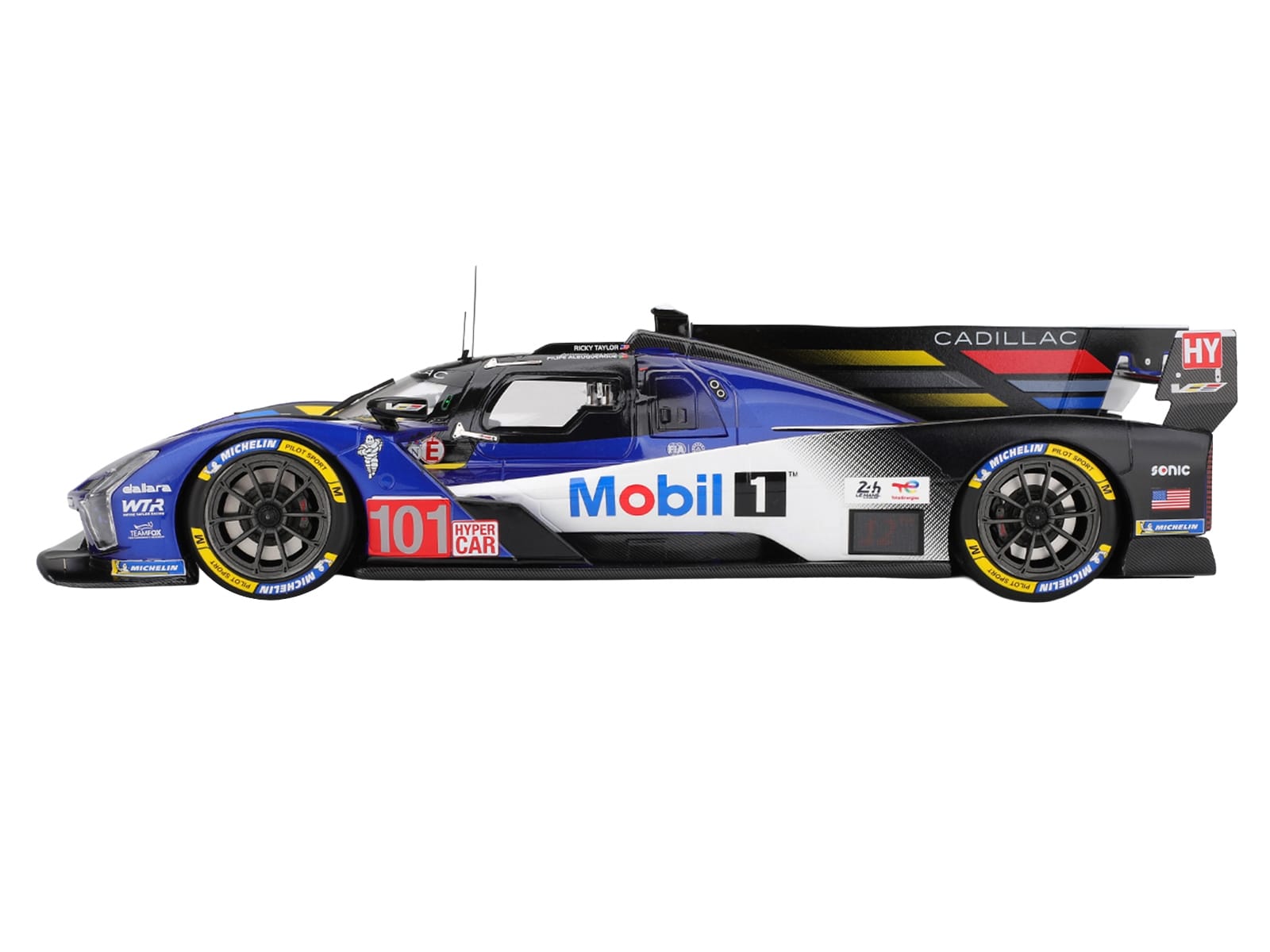 Cadillac V-Series.R #101 Filipe Albuquerque - Jordan Taylor - Ricky Taylor "Cadillac Wayne Taylor Racing" FIA WEC "24 Hours of Le Mans" (2025) 1/18 Model Car by Top Speed - Image 3
