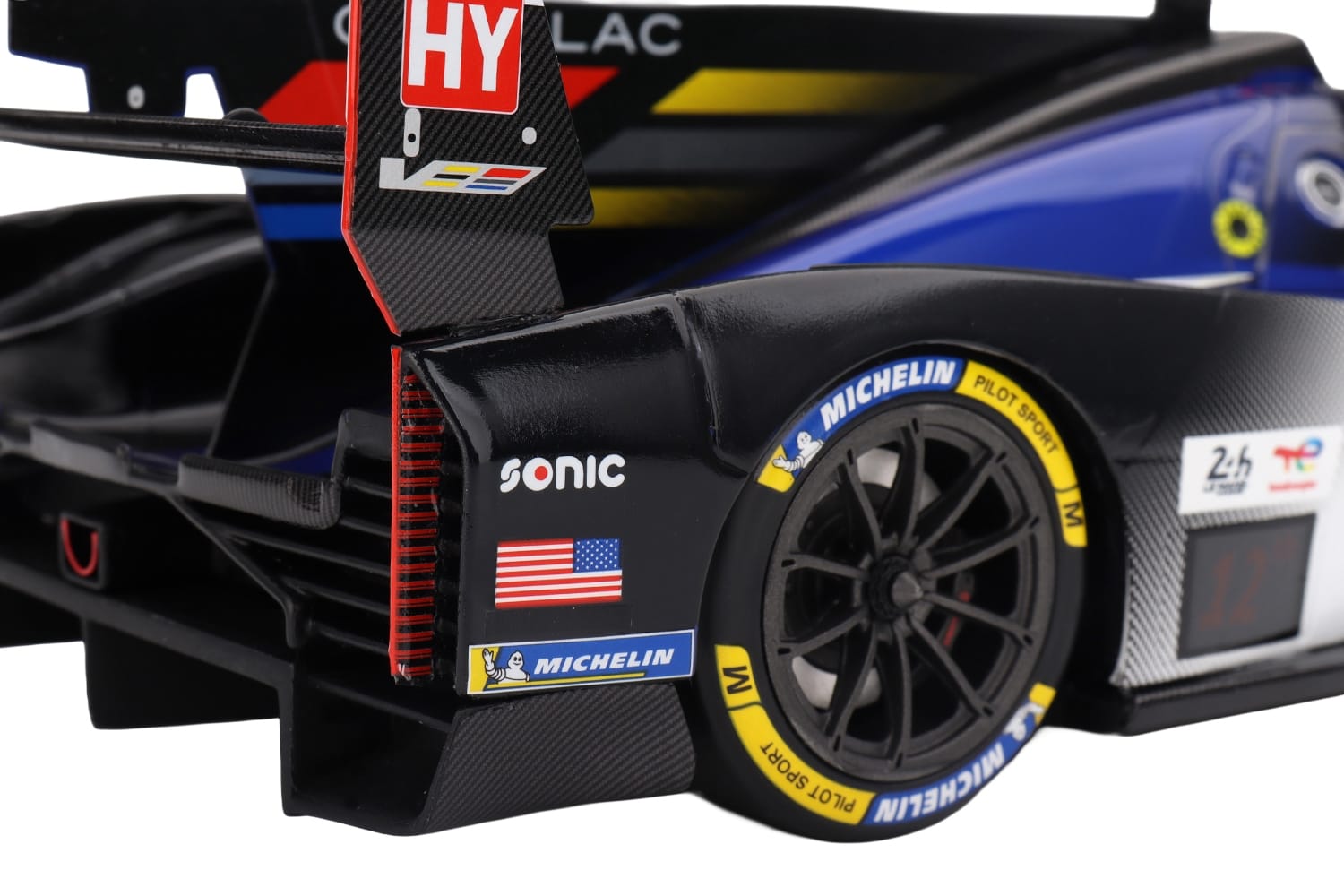 Cadillac V-Series.R #101 Filipe Albuquerque - Jordan Taylor - Ricky Taylor "Cadillac Wayne Taylor Racing" FIA WEC "24 Hours of Le Mans" (2025) 1/18 Model Car by Top Speed - Image 4