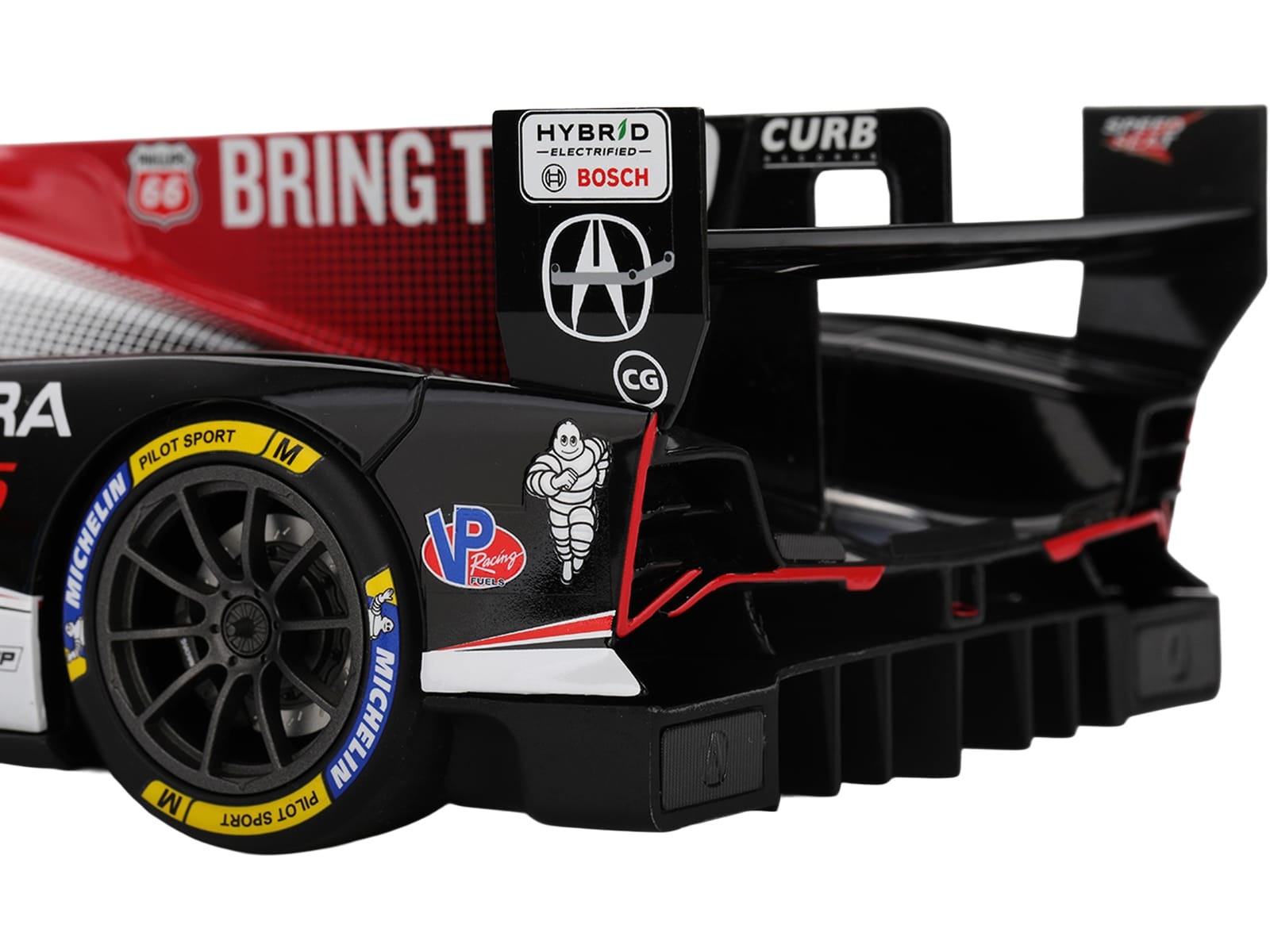Acura ARX-06 #93 Alex Palou - Renger van der Zande - Nick Yelloly "Acura Meyer Shank Racing" 3rd Place GTP IMSA "12 Hours of Sebring" (2025) 1/18 Model Car by Top Speed - Image 4