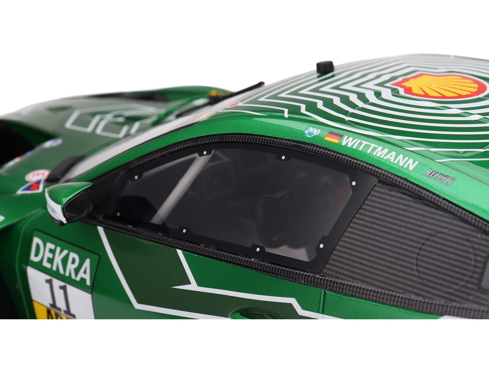 BMW M4 GT3 EVO #11 Marco Wittmann 200th DTM Race "Schubert Motorsport" "Deutsche Tourenwagen Masters - Zandvoort" (2025) 1/18 Model Car by Top Speed - Image 2