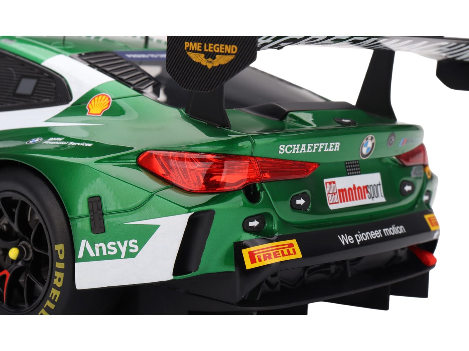 BMW M4 GT3 EVO #11 Marco Wittmann 200th DTM Race "Schubert Motorsport" "Deutsche Tourenwagen Masters - Zandvoort" (2025) 1/18 Model Car by Top Speed - Image 4