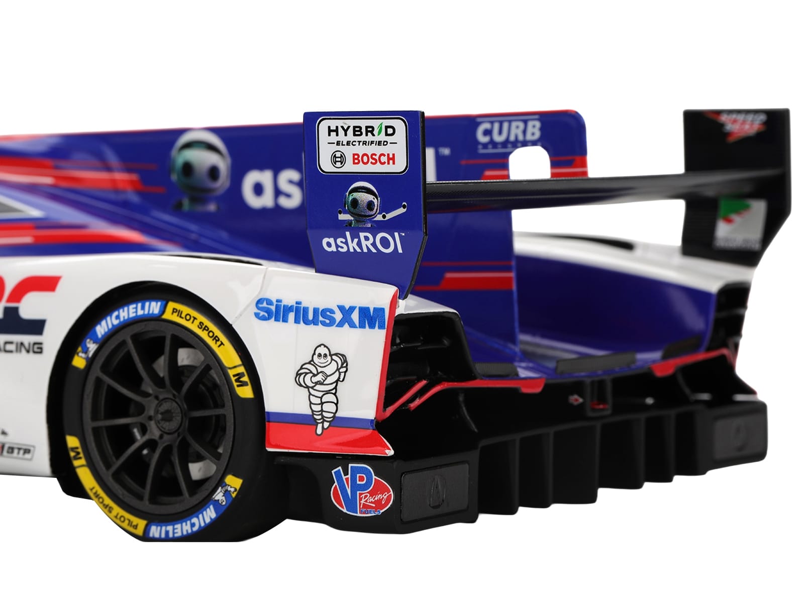 Acura ARX-06 GTP #60 Tom Blomqvist - Colin Braun - Scott Dixon - Felix Rosenqvist "Acura Meyer Shank Racing with Curb-Agajanian" 2nd Place IMSA "24 Hours of Daytona" (2025) 1/18 Model Car by Top Speed - Image 4