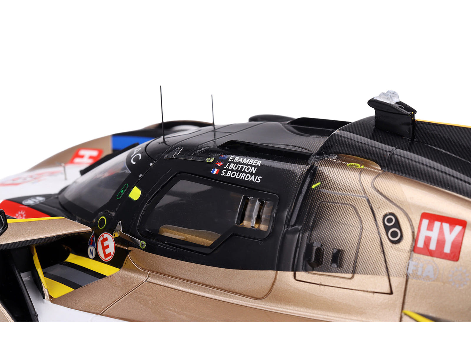 Cadillac V-Series.R #38 Earl Bamber - Sebastien Bourdais - Jenson Button "Cadillac Hertz Team Jota" FIA WEC "24 Hours of Le Mans" (2025) 1/18 Model Car by Top Speed - Image 2