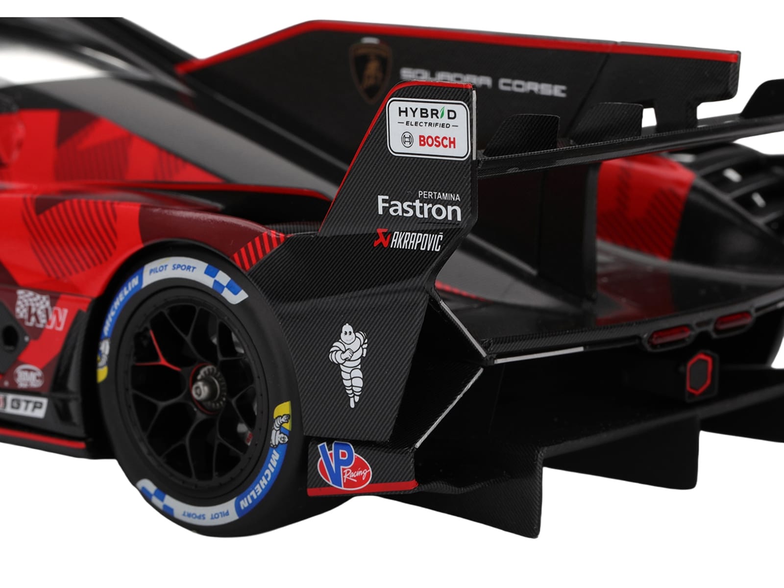 Lamborghini SC63 #63 Mirko Bortolotti - Romain Grosjean - Daniil Kvyat - Edoardo Mortara "Automobili Lamborghini Squadra Corse" IMSA "24 Hours of Daytona" (2025) 1/18 Model Car by Top Speed - Image 4