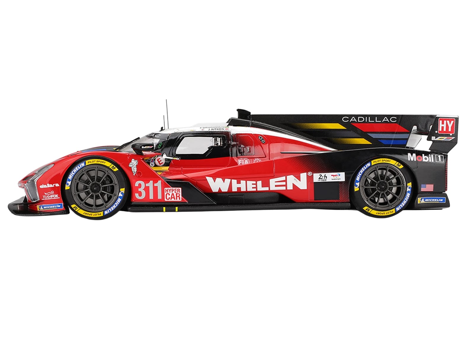 Cadillac V-Series.R #311 Jack Aitken - Felipe Drugovich - Frederik Vesti "Cadillac Whelen" FIA WEC "24 Hours of Le Mans" (2025) 1/18 Model Car by Top Speed - Image 3
