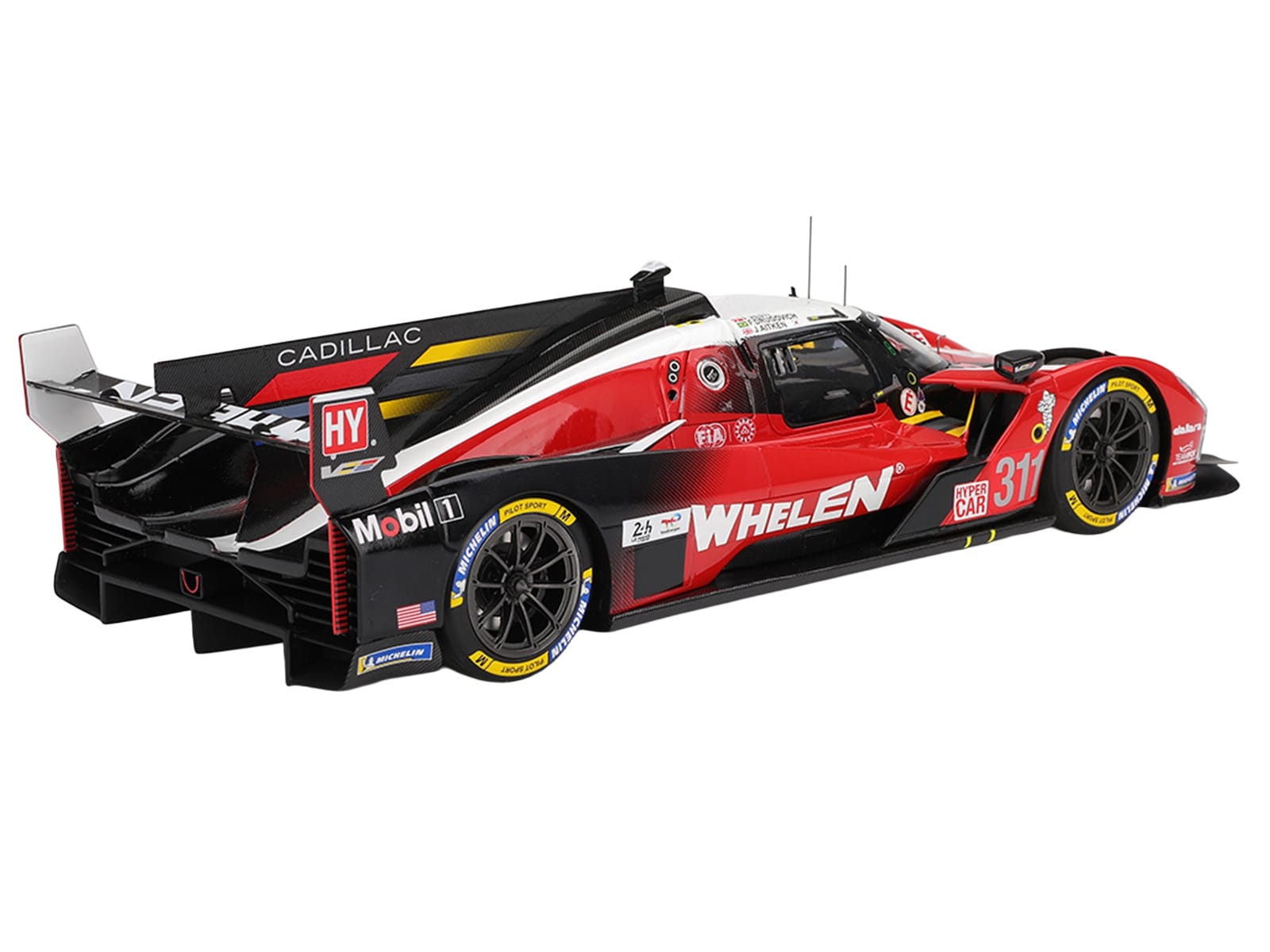 Cadillac V-Series.R #311 Jack Aitken - Felipe Drugovich - Frederik Vesti "Cadillac Whelen" FIA WEC "24 Hours of Le Mans" (2025) 1/18 Model Car by Top Speed - Image 5