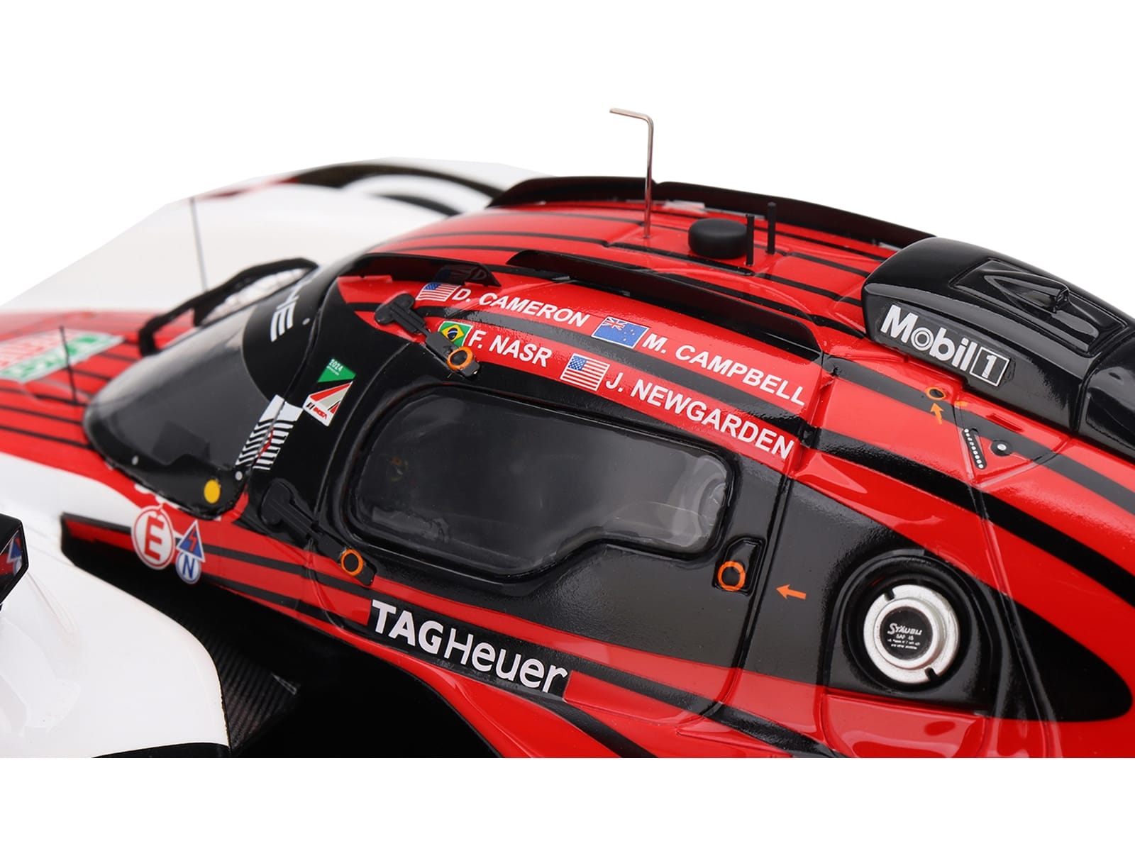 Porsche 963 #7 Dane Cameron - Matt Campbell - Felipe Nasr - Josef Newgarden "Porsche Penske Motorsport" Winner IMSA "24 Hours of Daytona" (2024) 1/18 Model Car by Top Speed - Image 2