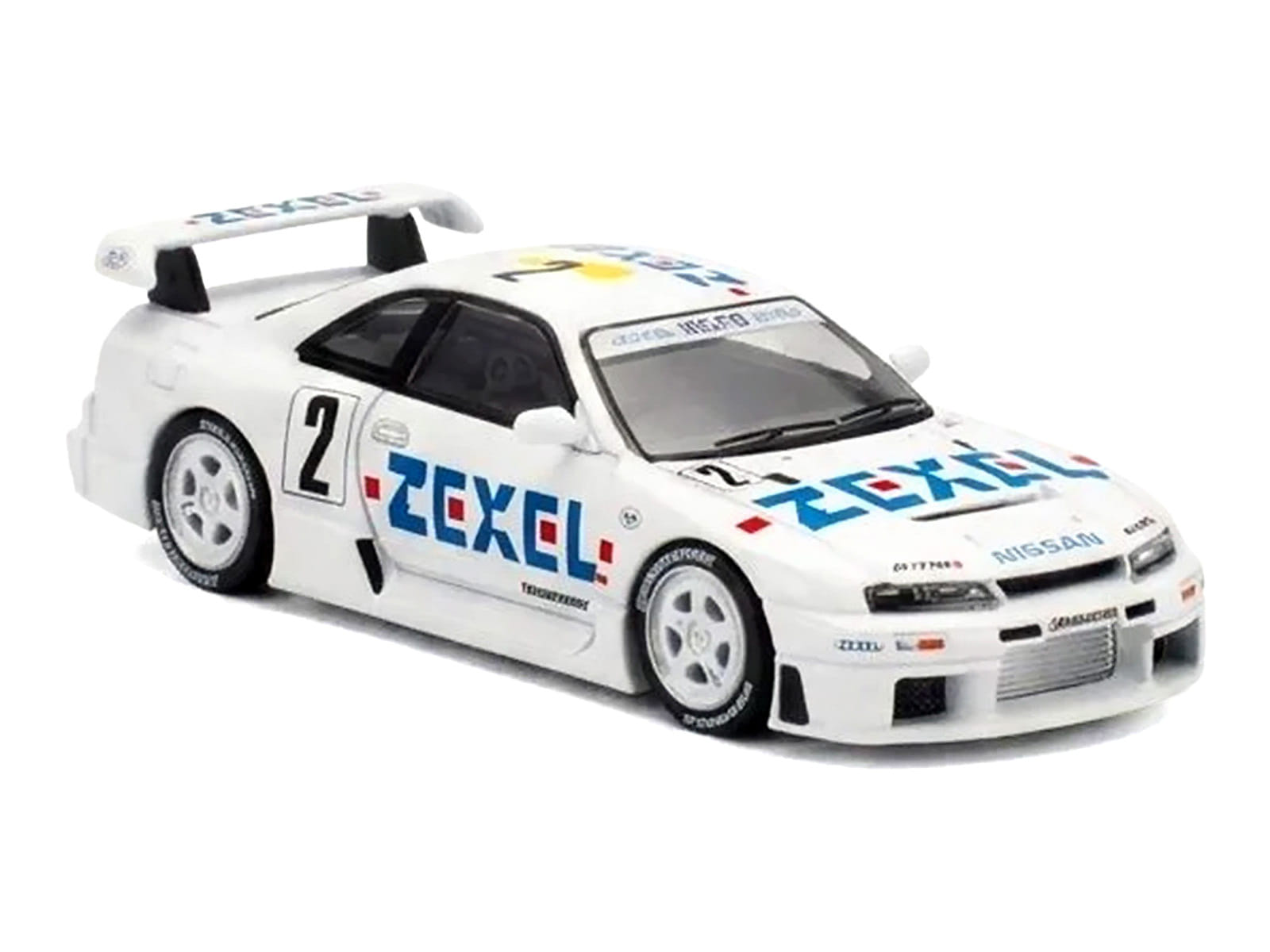 Nissan Skyline GT-R (R33) RHD (Right Hand Drive) #2 Zexel "All Japan Grand Touring Car Championship" (1995) "The Model Car Show Malaysia 2026" 1/64 Diecast Model Car by Works Model - Image 2