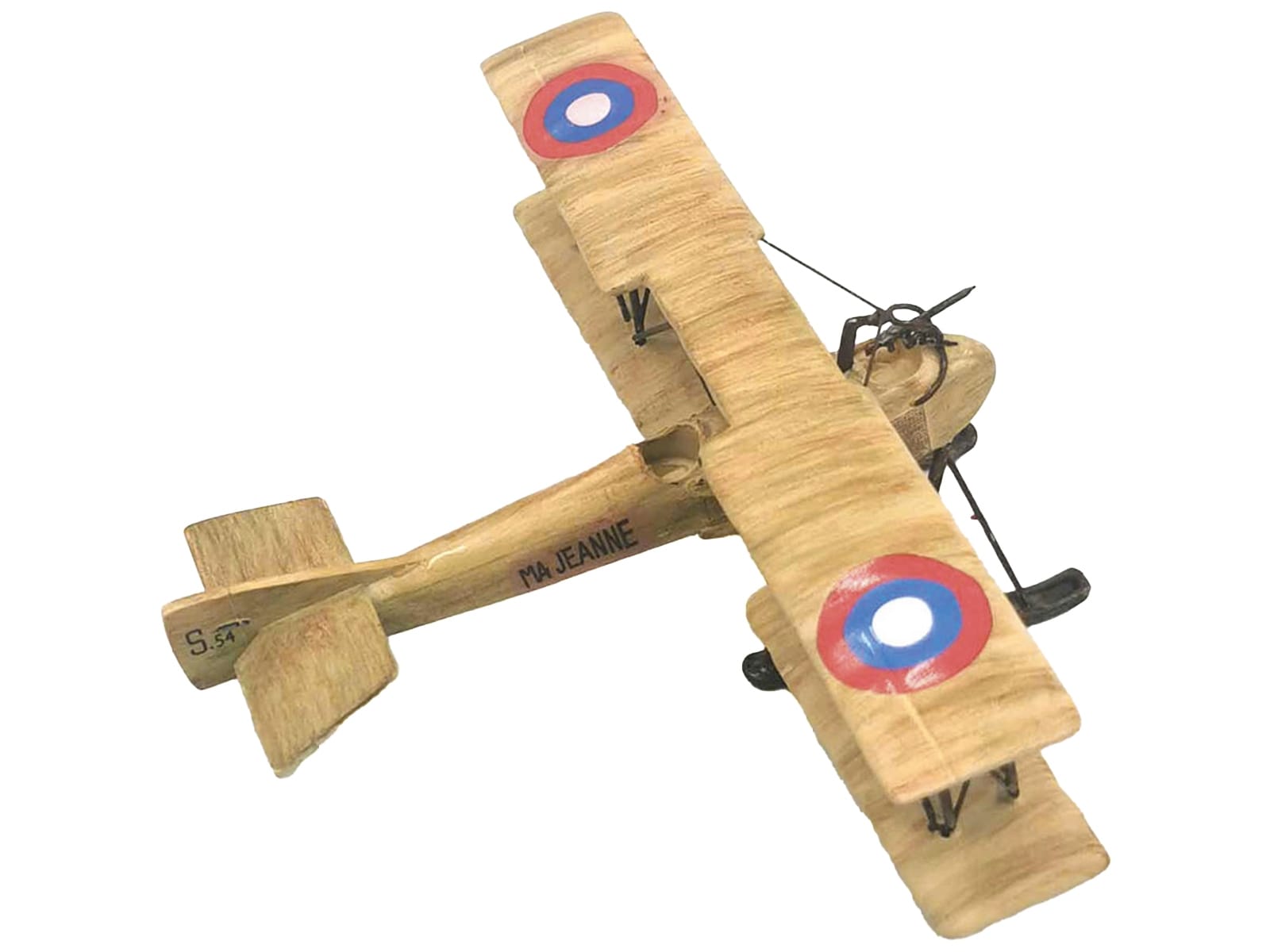 SPAD SA 4 Aircraft with Ski Gear "French Air Force" 1/72 Model Airplane by Wings of the Great War - Image 3