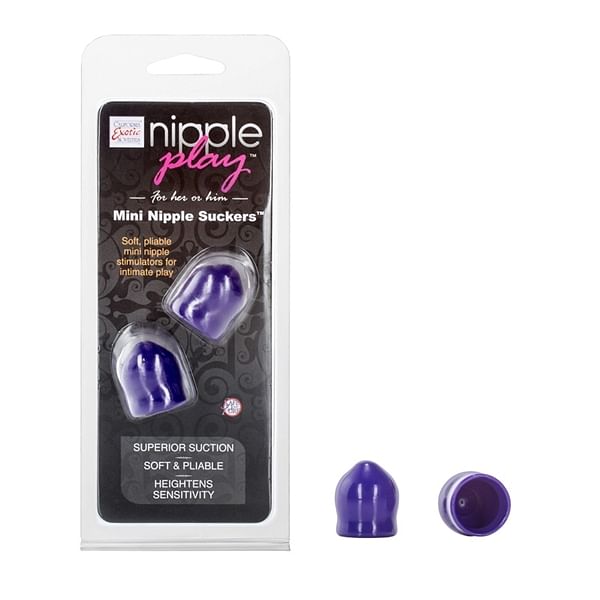 Nipple Play Mini Nipple Suckers Purple