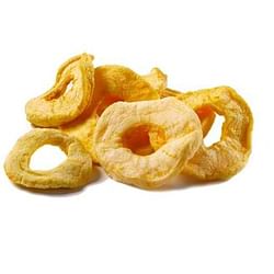 Category: Dropship Grocery, SKU #BWC03109, Title: Dried Fruit Dried Apple Rings (1x25LB )