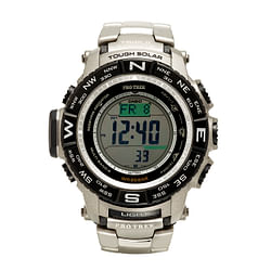 Category: Dropship Watches, SKU #PRW3500T-7CR, Title: Casio Men's PRW3500T-7CR Pro Trek Tough Solar Digital Sport Watch