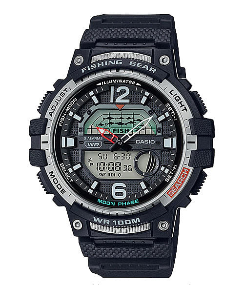 Casio Men's W218H-4B Orange Digital Watch