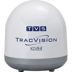 Category: Dropship Marine & Boating, SKU #KVH010373, Title: TRACVISION TV5 EMPTY DOME/BASEPLATE