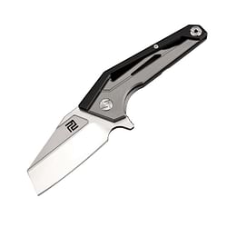 Category: Dropship Knives & Multi-tools, SKU #4018138, Title: Artisan Ravine Folder 2.83 in S35VN Blade Black Titanium Hnd