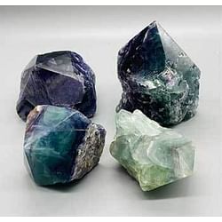Category: Dropship Occult & Magical, SKU #GFFLU7, Title: ~7# Flat of Fluorite, polished top